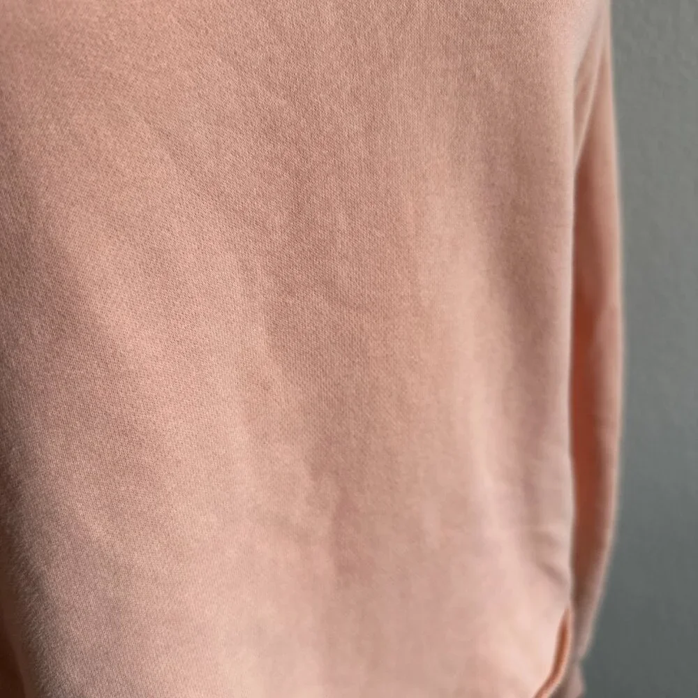 Abercrombie & Fitch Peach Cozy Cropped Hoodie – Size S - Picture 6 of 10